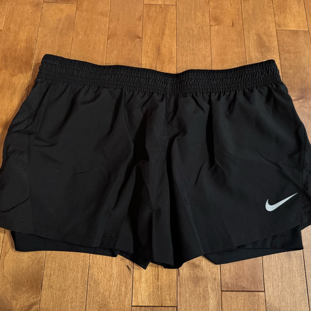Nike Black Athletic Shorts Lightweight Performance